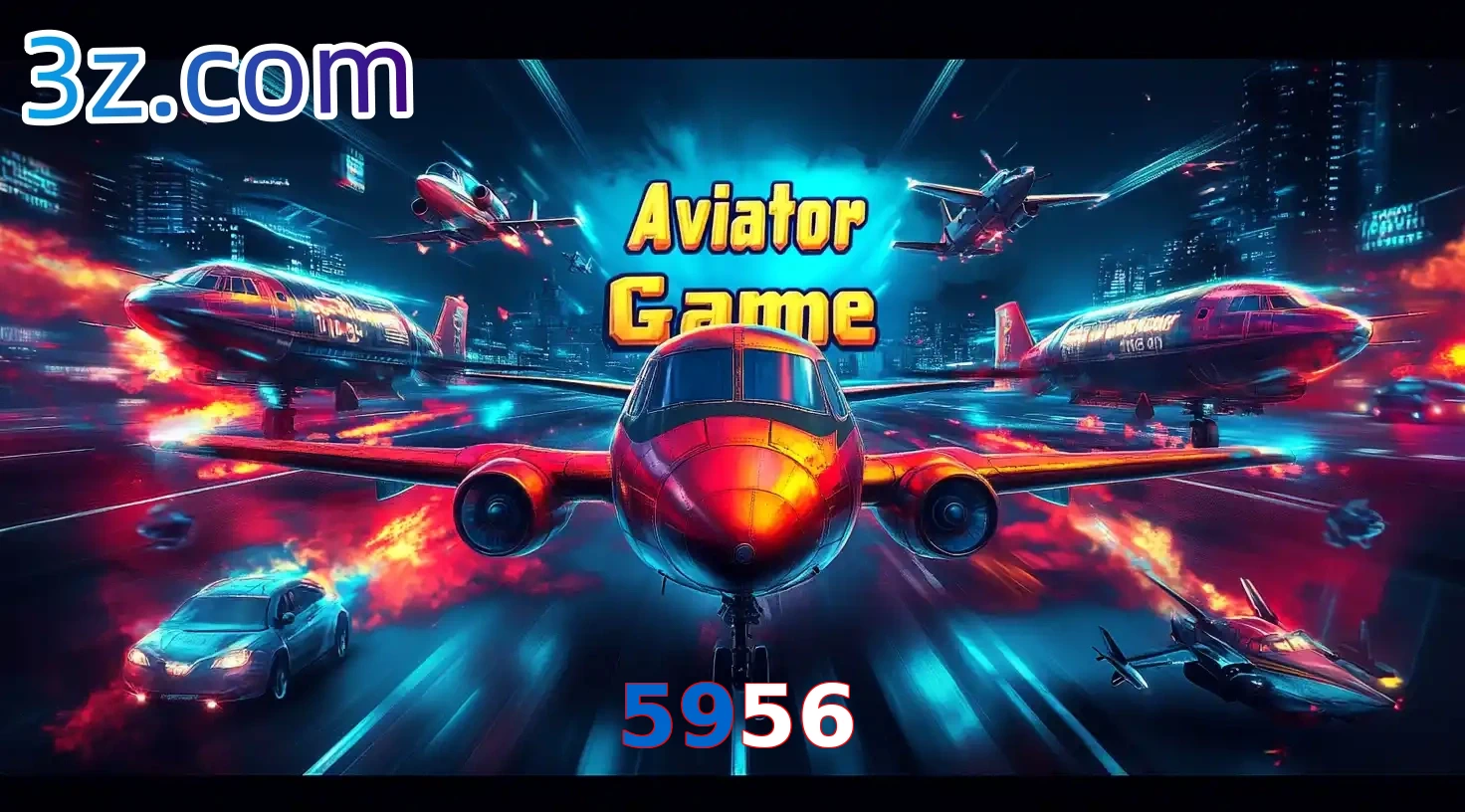 5956